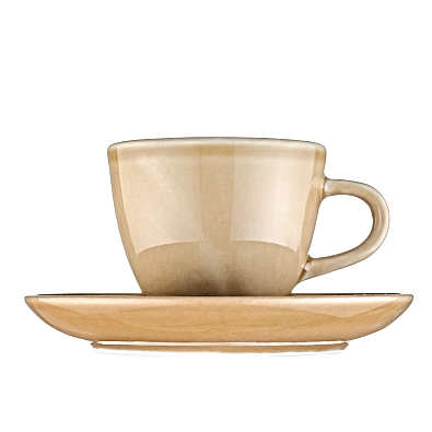 RISE BASE чашка 70 мл. золотисто-коричневая